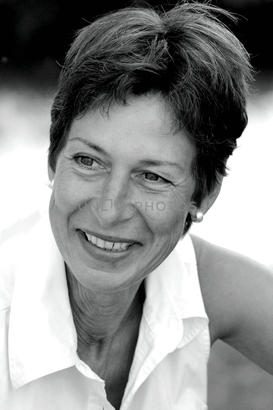 Portrait of a middle-aged woman