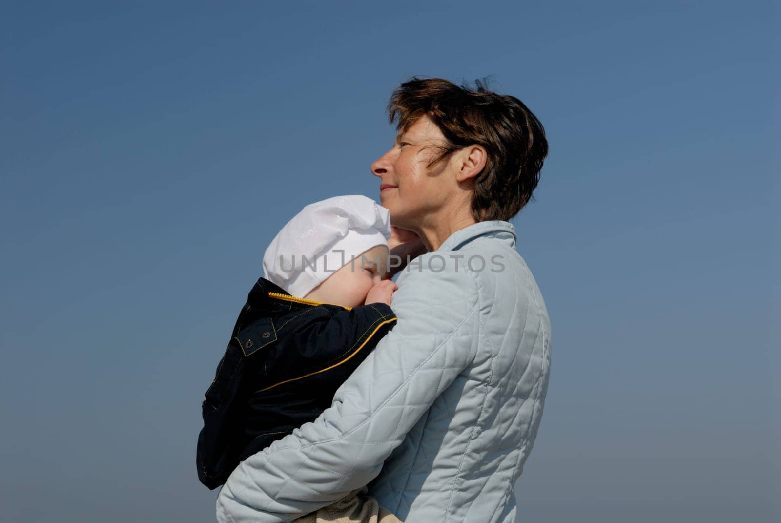 Grandmother with grandchild