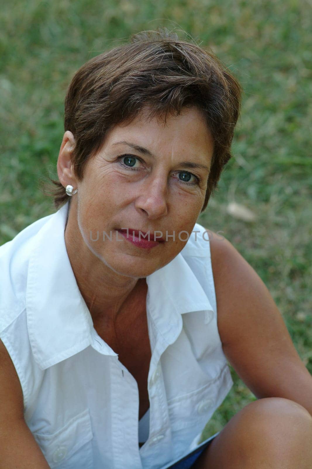 Portrait of a middle-aged woman