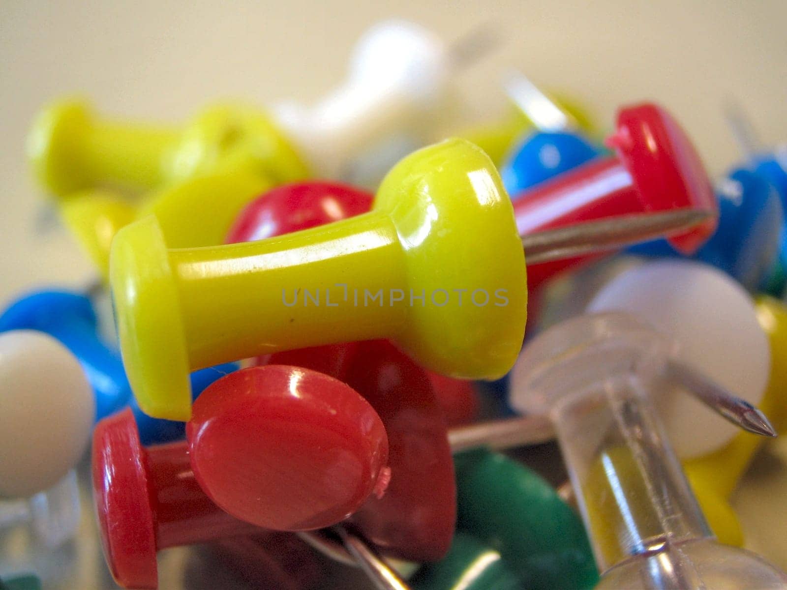 yellow pin