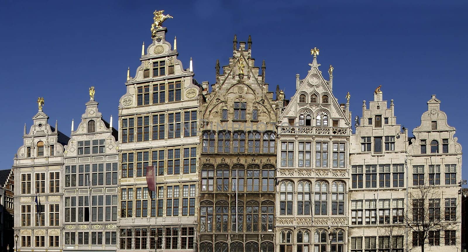 Guild houses in Antwerp