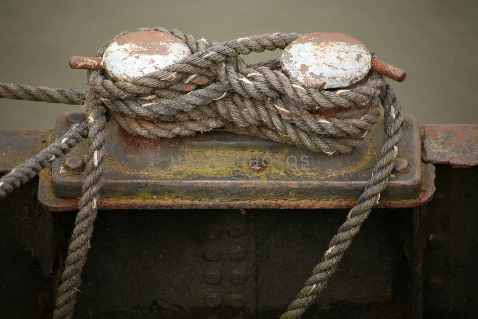 Cordage on an old ship