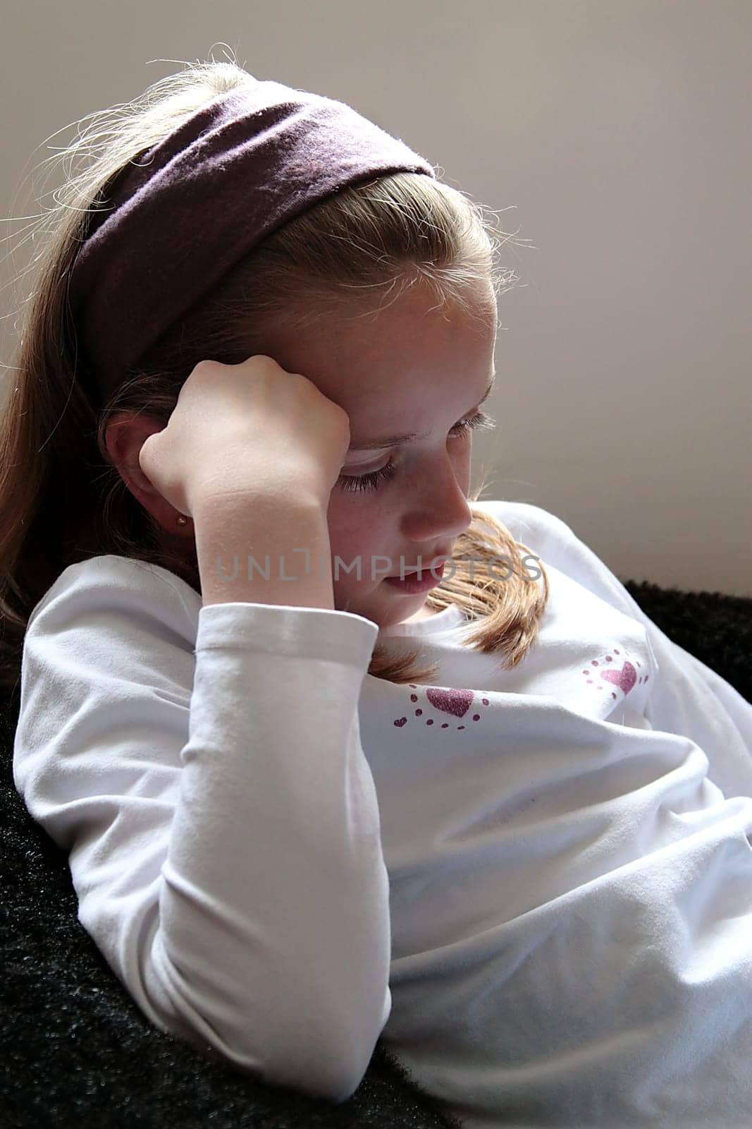 Girl,thoughtful