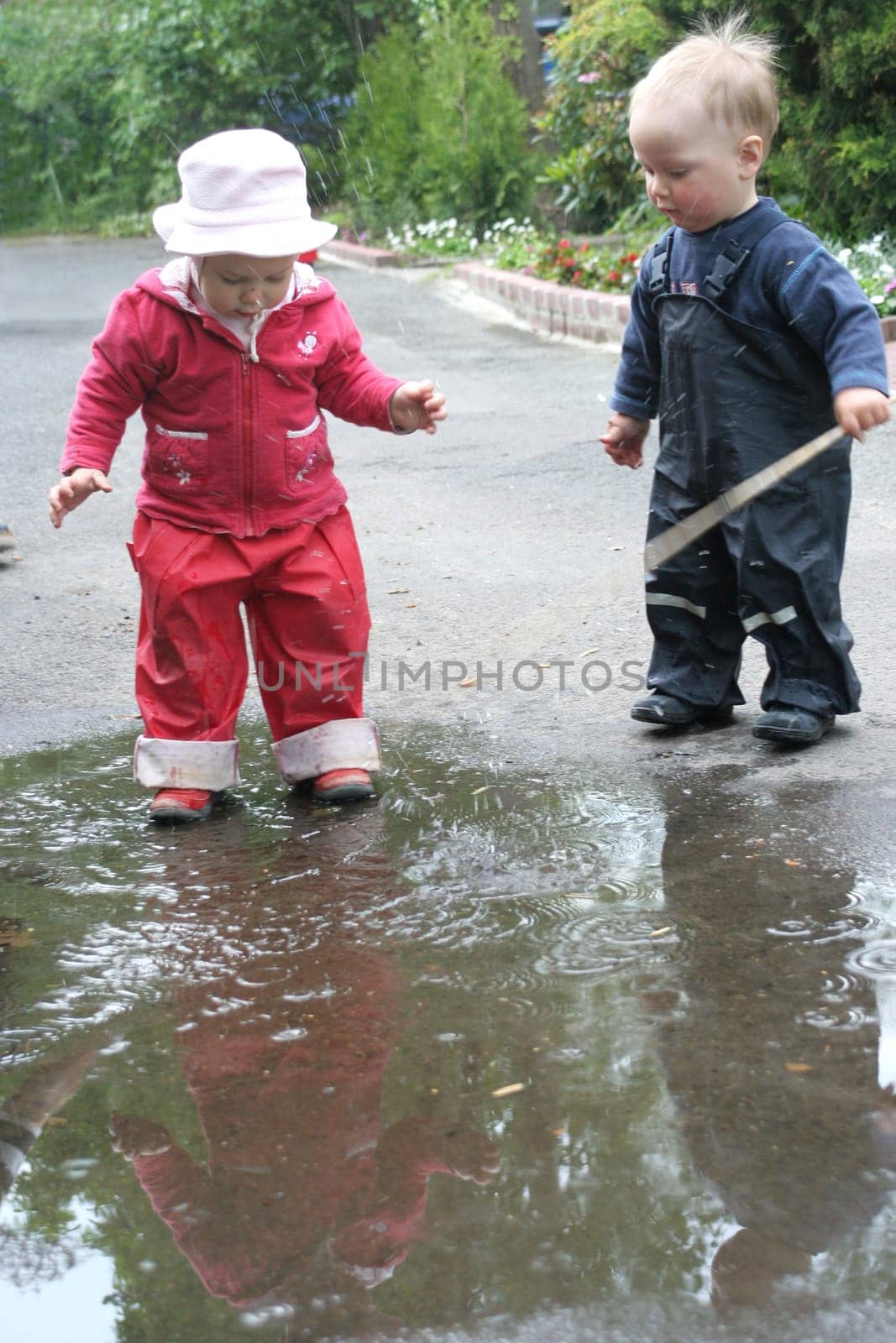 At the puddle