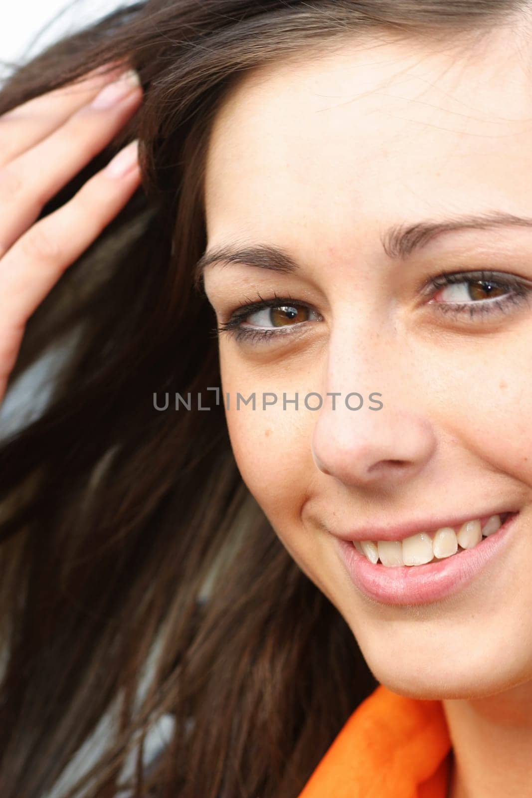laughing woman
