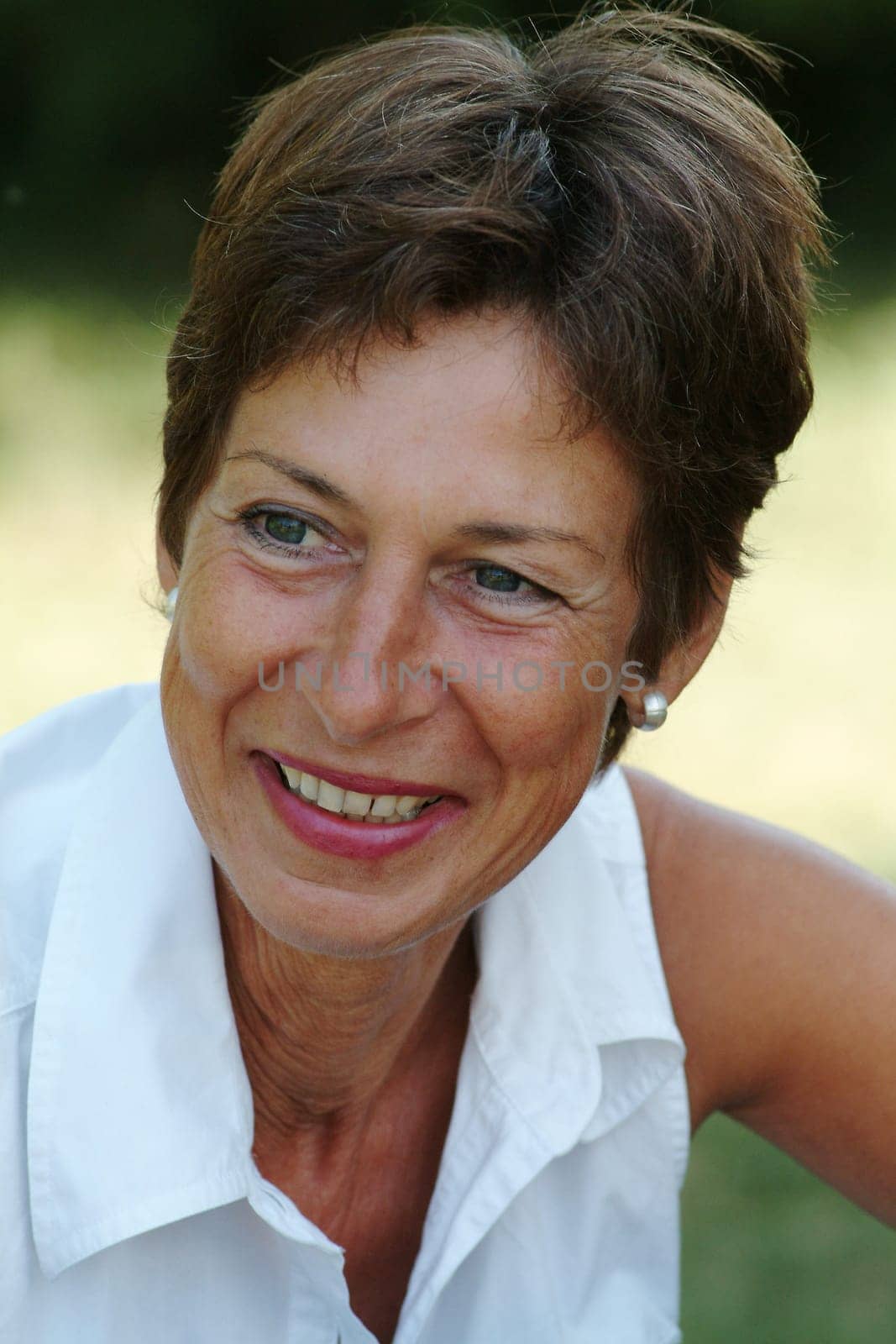 Portrait of a middle-aged woman