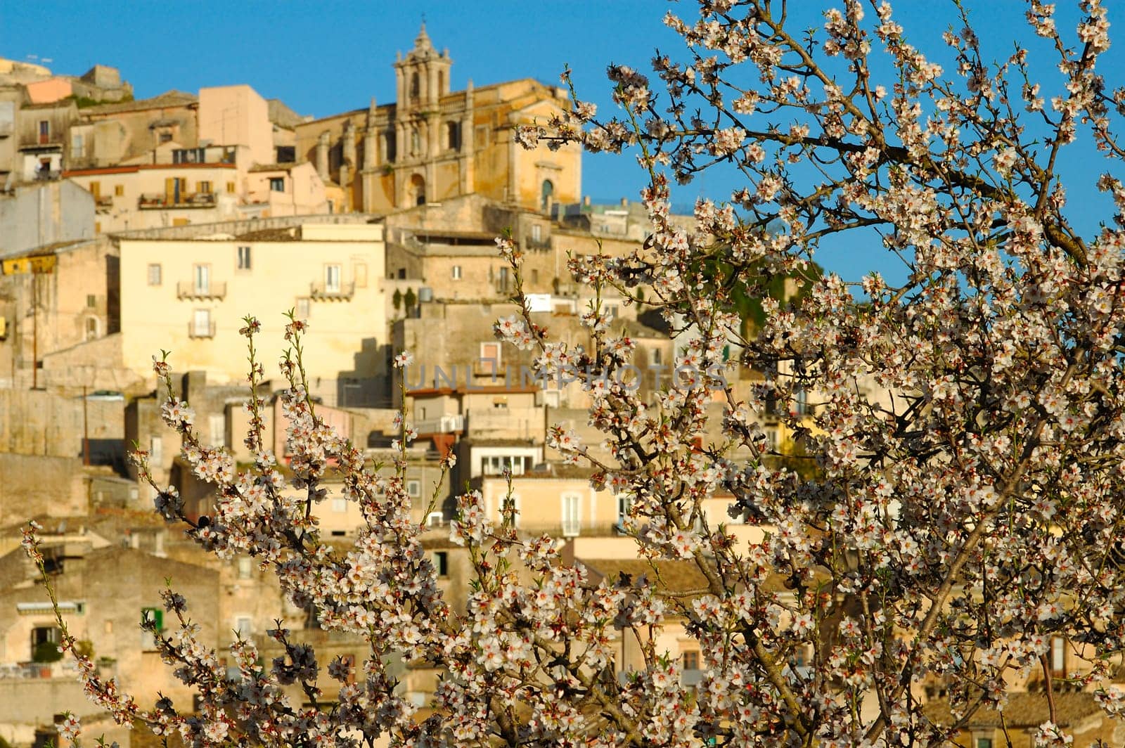 View of Ragusa,Sicily,Italy