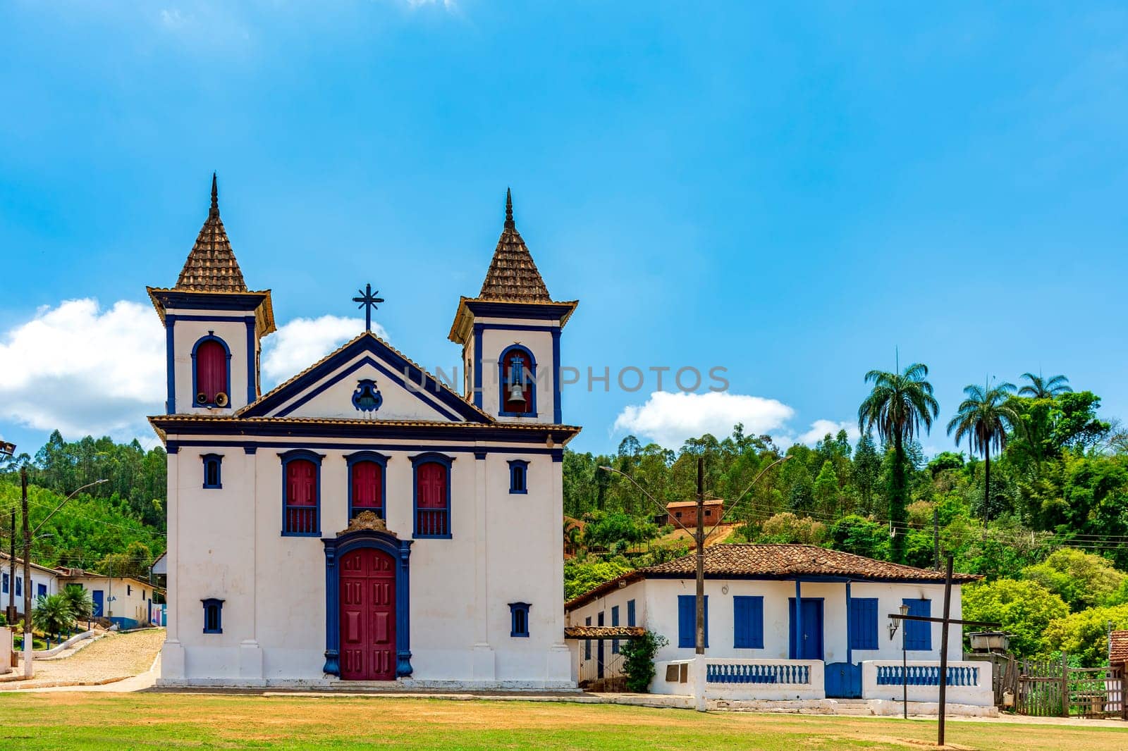Small historic church in baroque style by Fred_Pinheiro