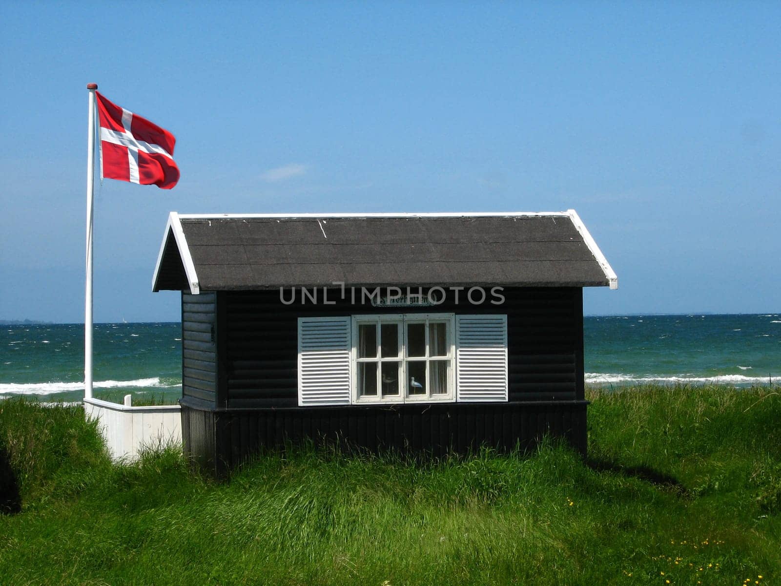 Strandhytten in Denmark - Seacat had shore leave  -)