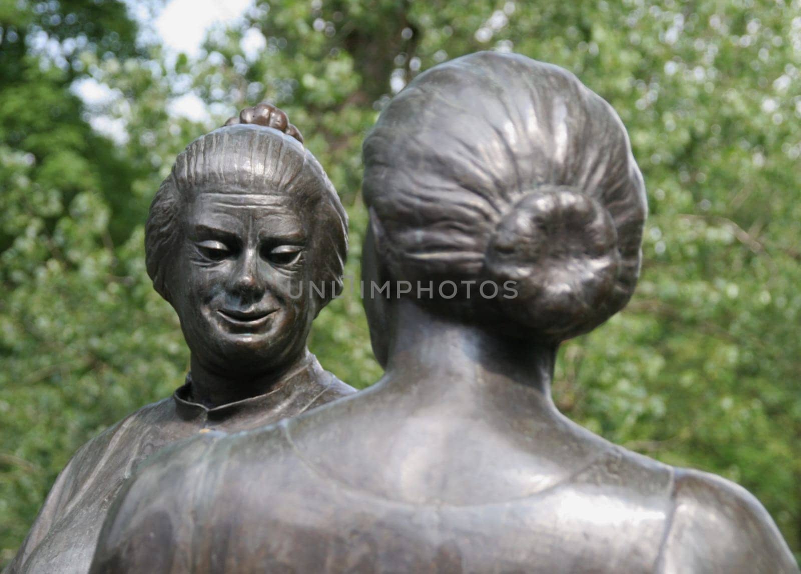 Detail of the "Paderborn washerwomen"""