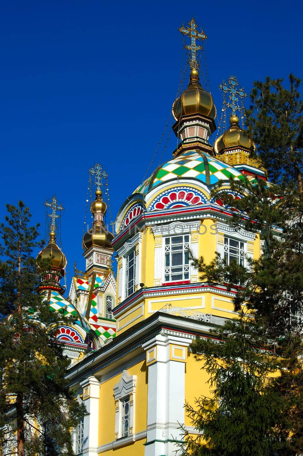 Assumption Cathedral vozneskij kafedralnij sobor Almaty Kazakhstan