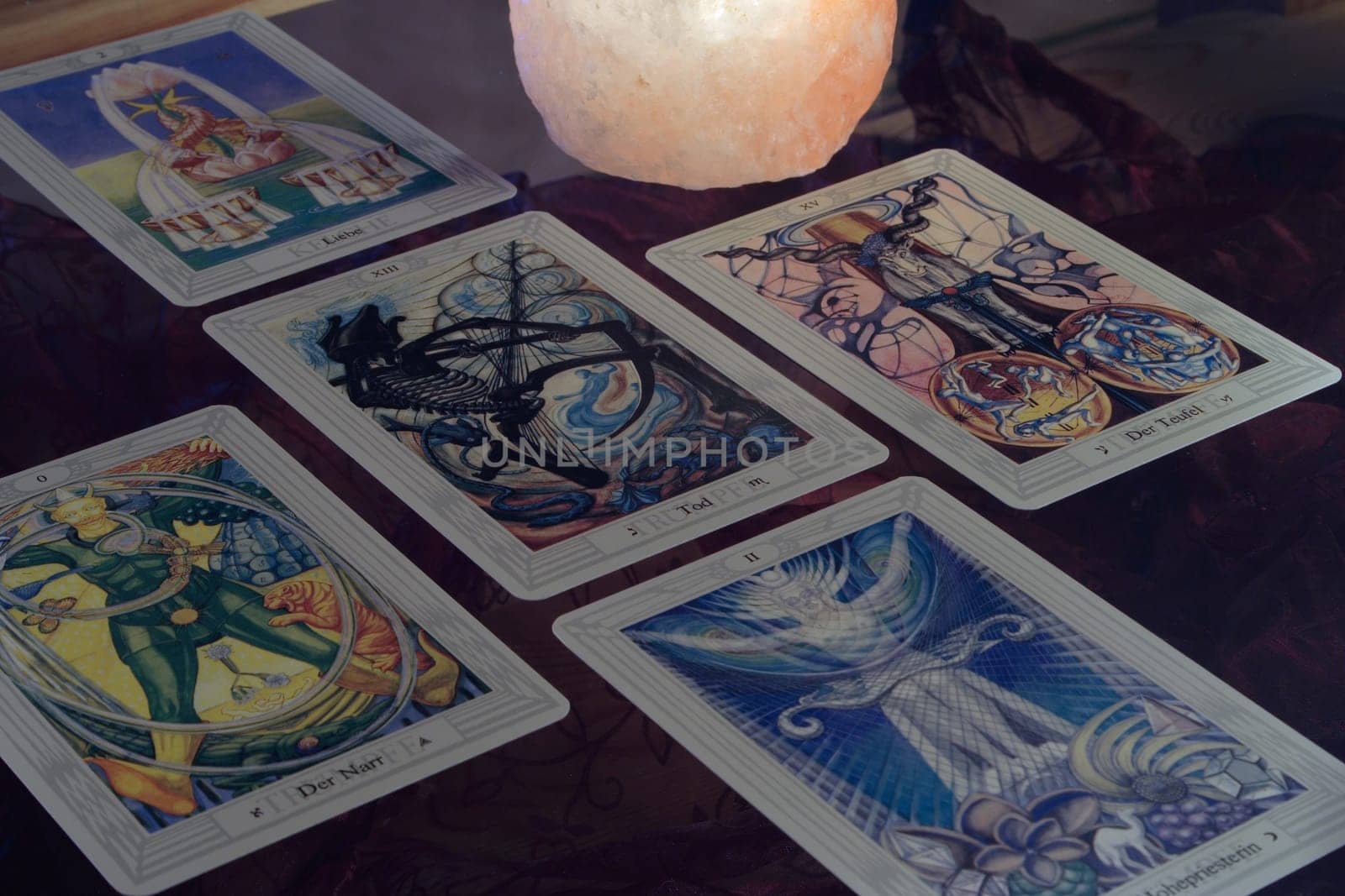 Esoteric Tarot Cards Candlelight
