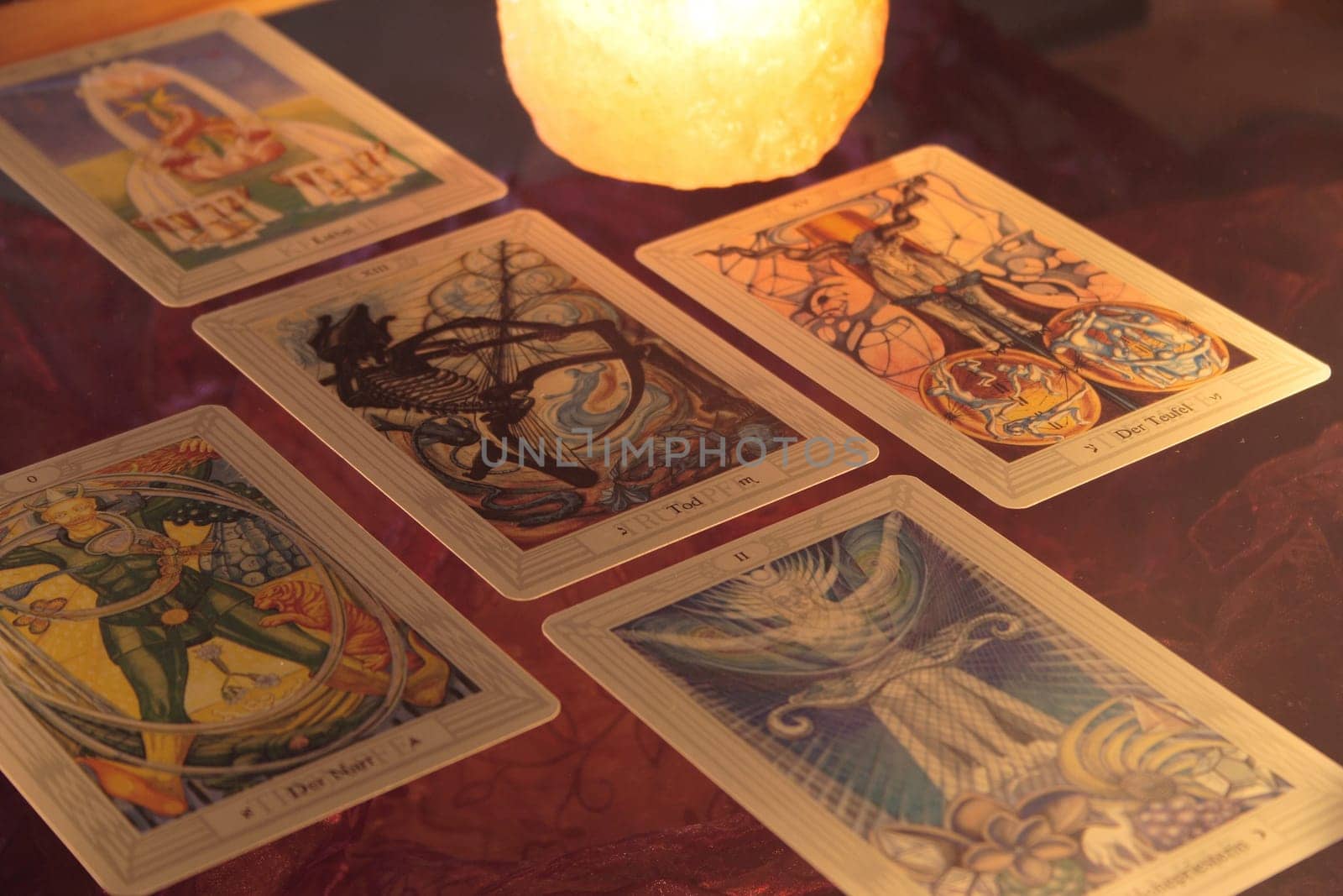 Esoteric Tarot Cards Candlelight