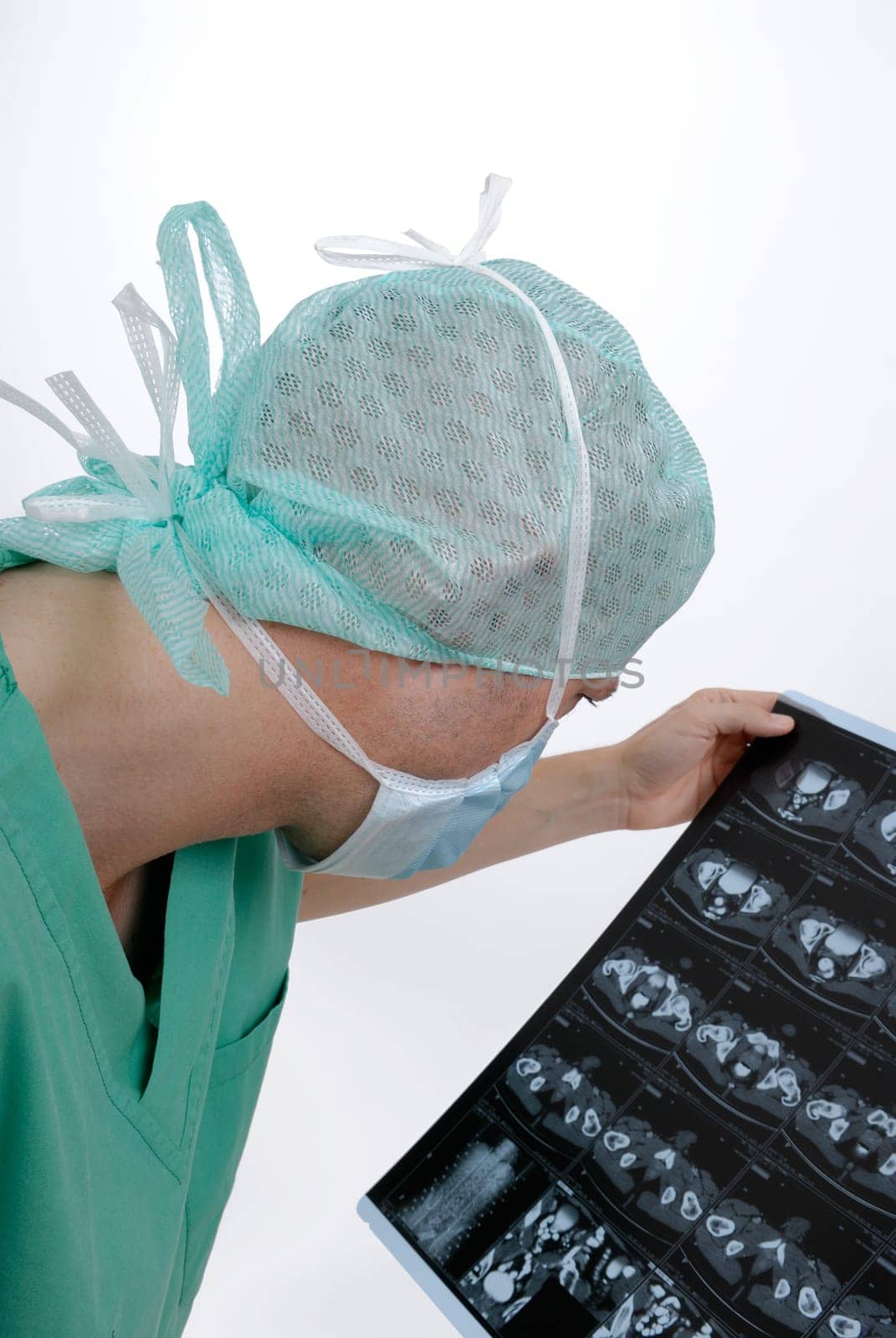 Doctor before surgery