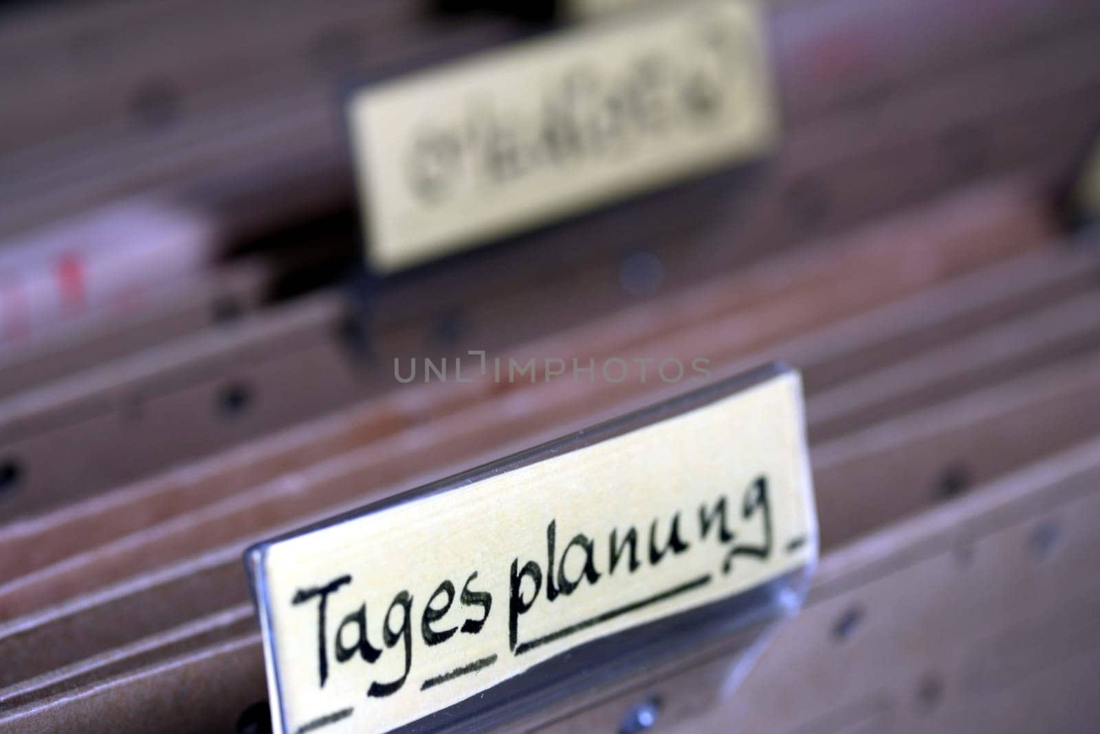 Daily planning