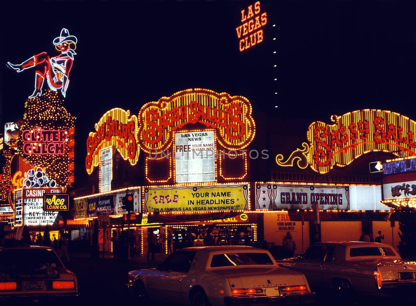 Las Vegas was founded in 1855 by Mormons on an old Spanish trade route. They settled in a place where they found some artesian wells. These fountains are partly responsible for the Spanish naming,because "las veg"