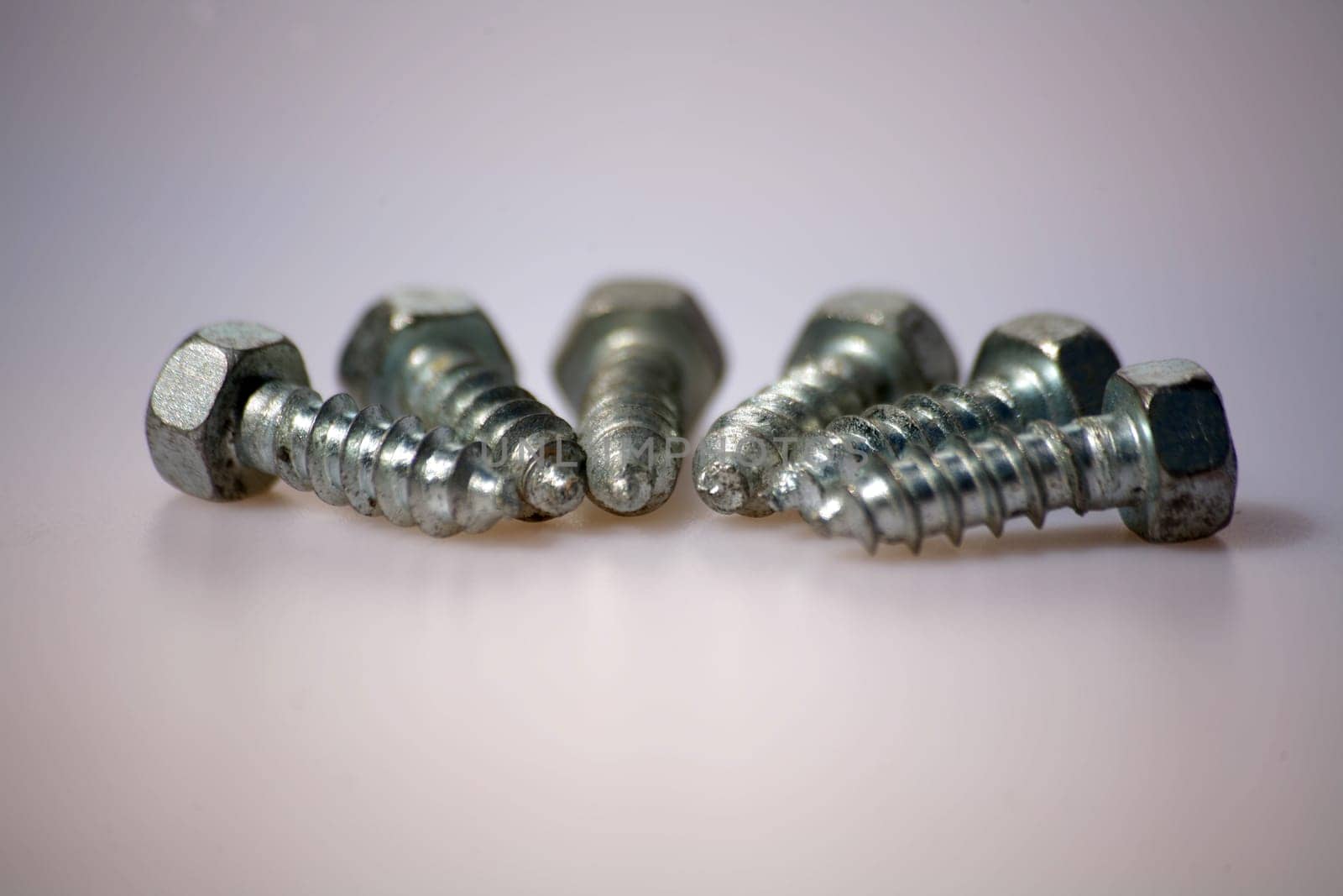 Silver short screws