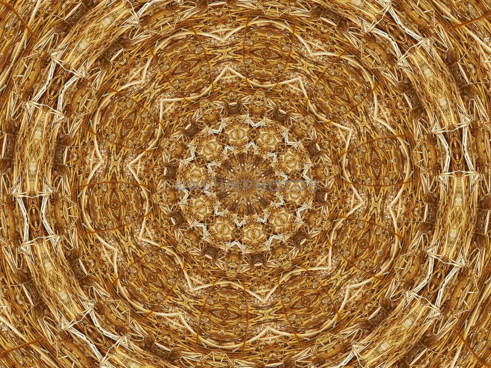 Straw Kaleidoscope