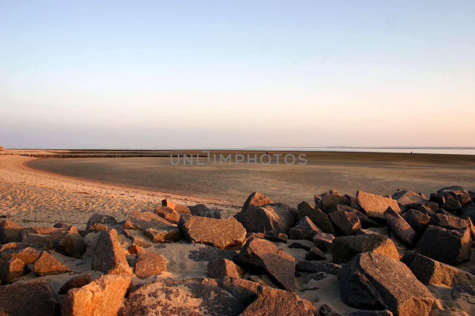 ... on the beach of the island of Föhr.
