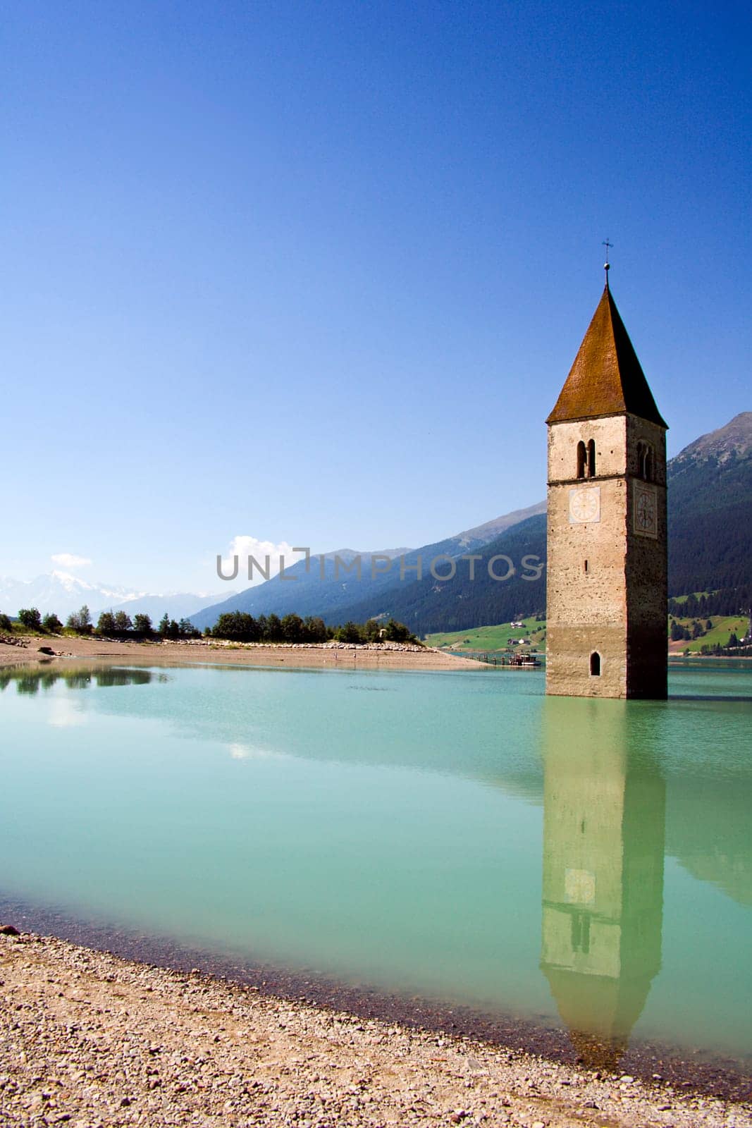 the tower in the lake II