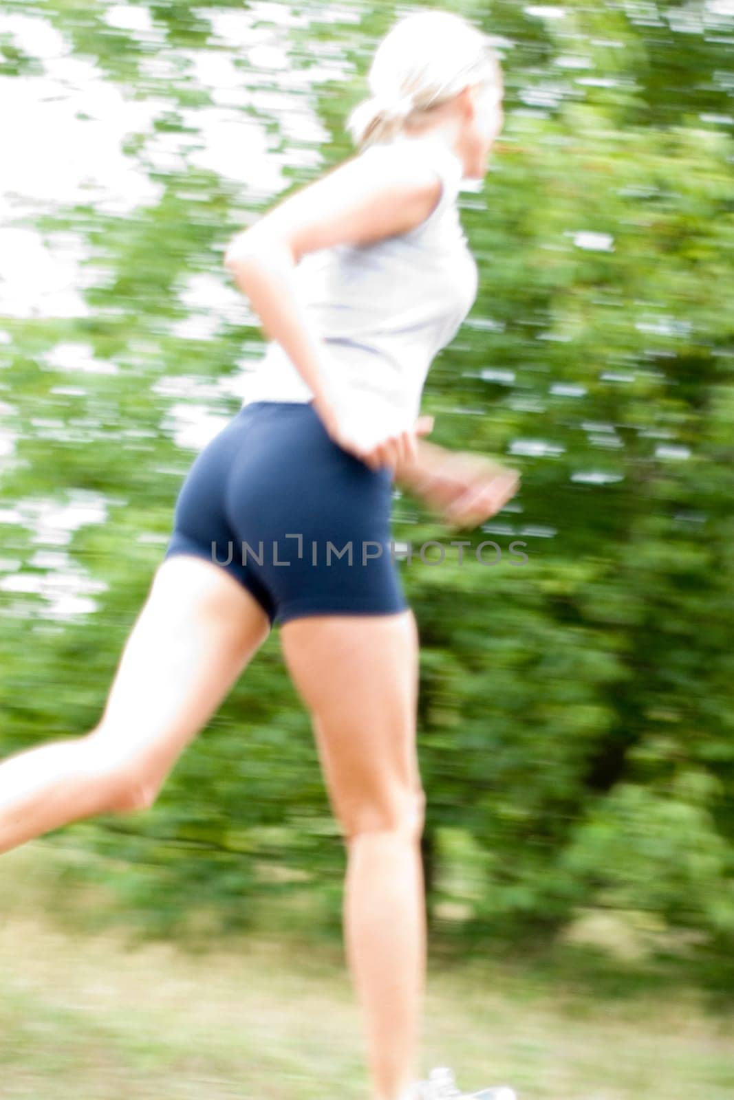 Woman jogging