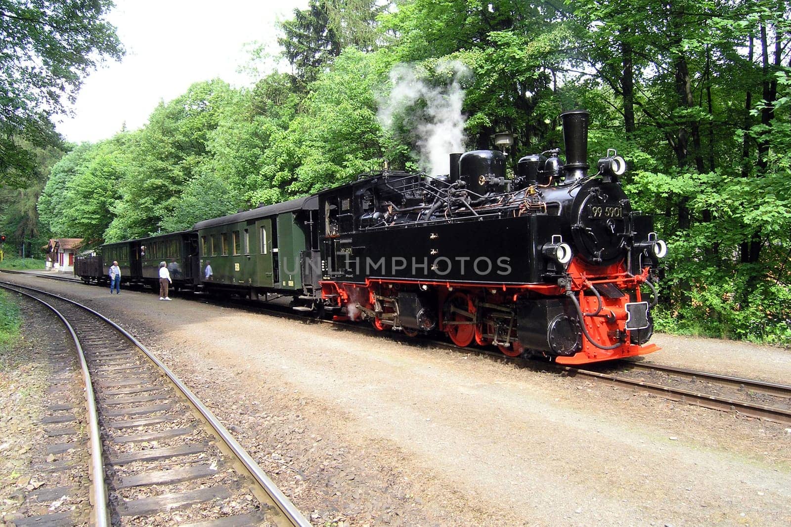 The locomotive was put into operation in 1897!
