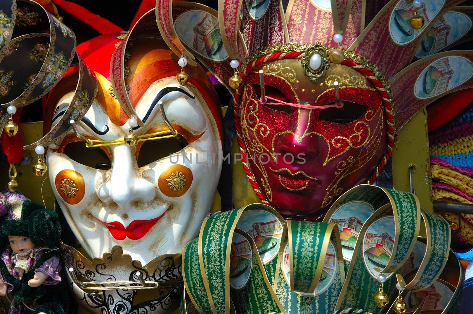 Venetian masks Venice Italy