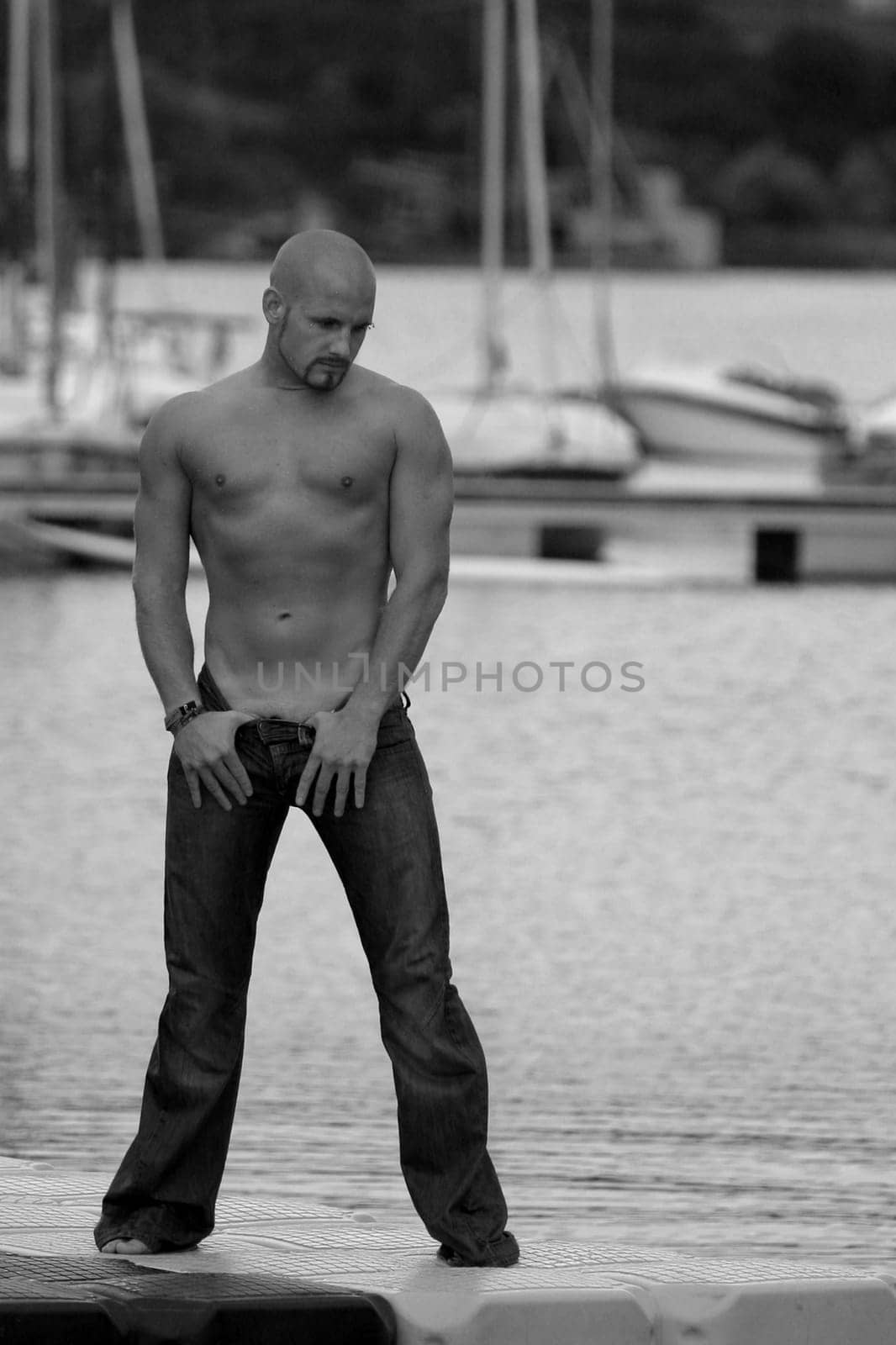 On the jetty