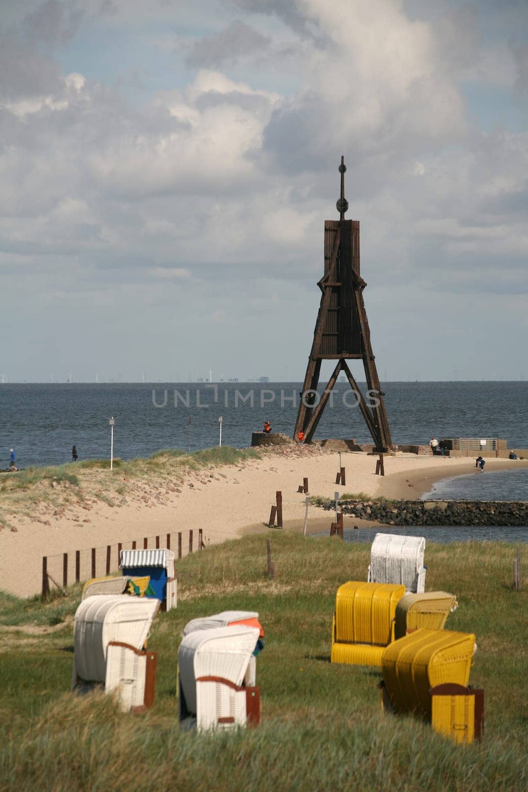 The landmark of the North Sea resort of Cuxhaven
