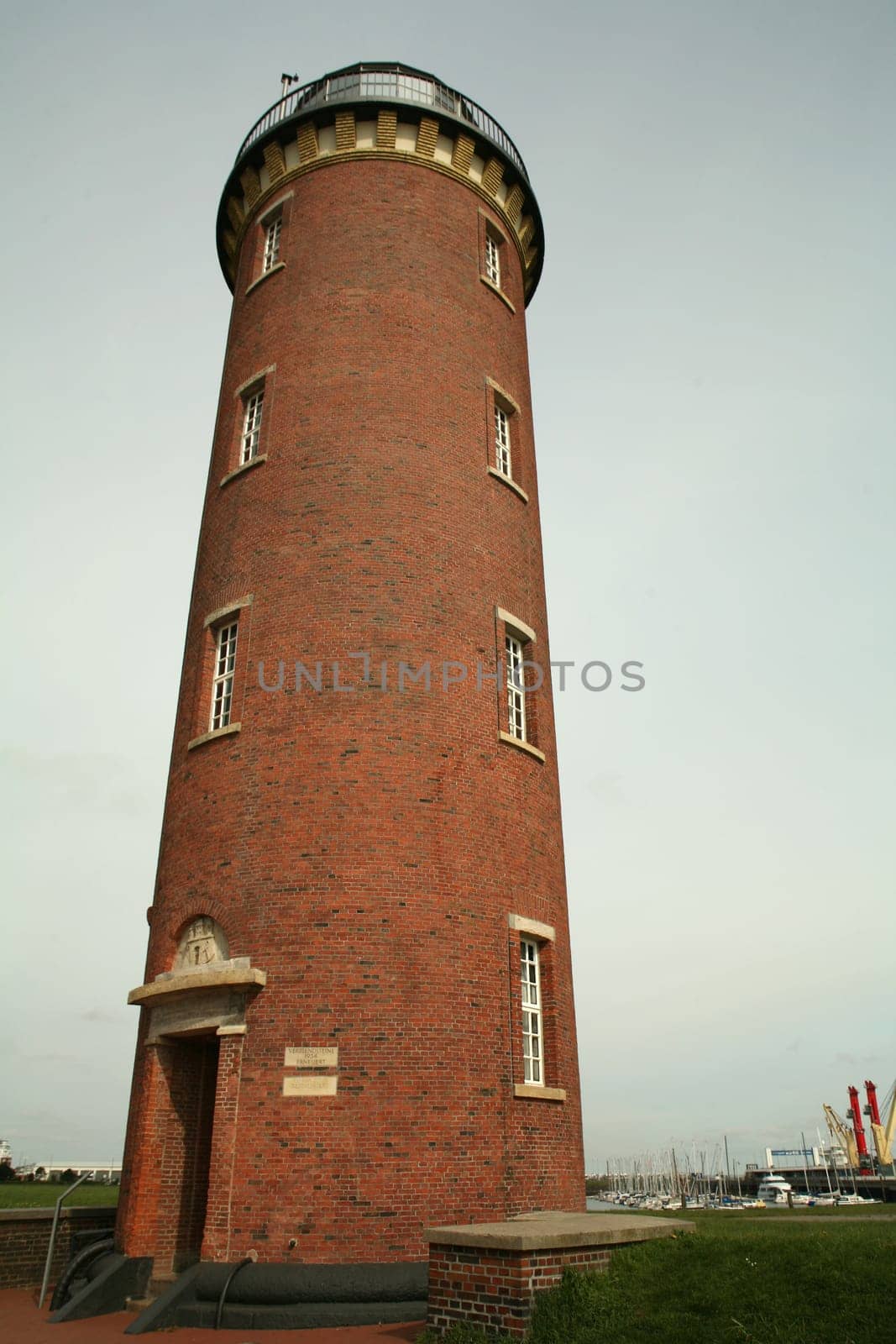 The (disused) lighthouse in Cuxhaven on the North Sea