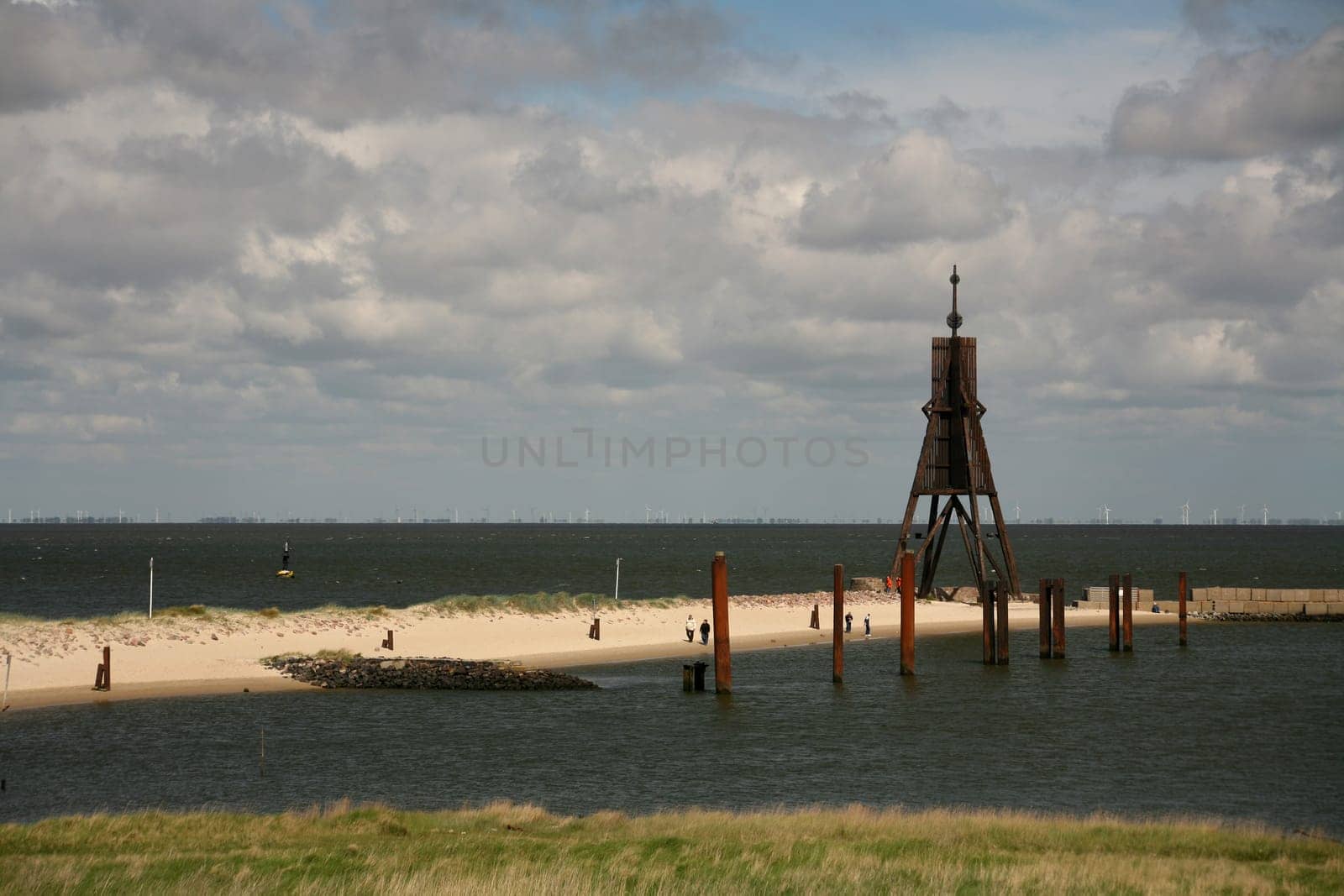The landmark of the North Sea resort of Cuxhaven