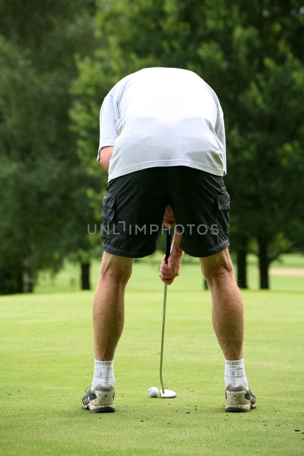 Concentration while putting