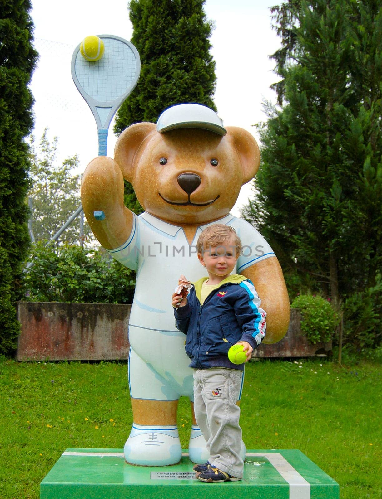 I want to be a big tennis crack