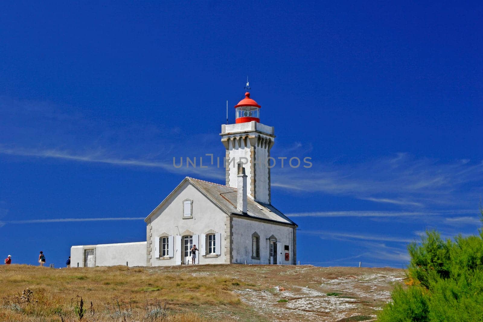 Belle-Île,Le Pointe des Poulains  Lighthouse in Brittany