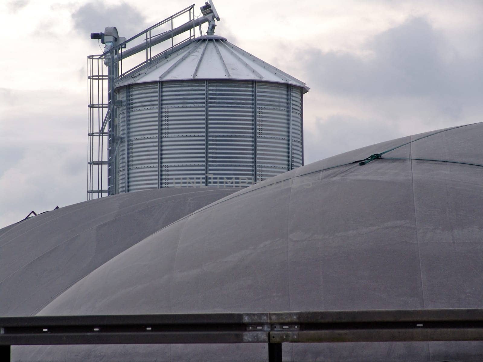 Biogas plant in Wernersreuth in the district of Tirschenreuth (Bavaria)