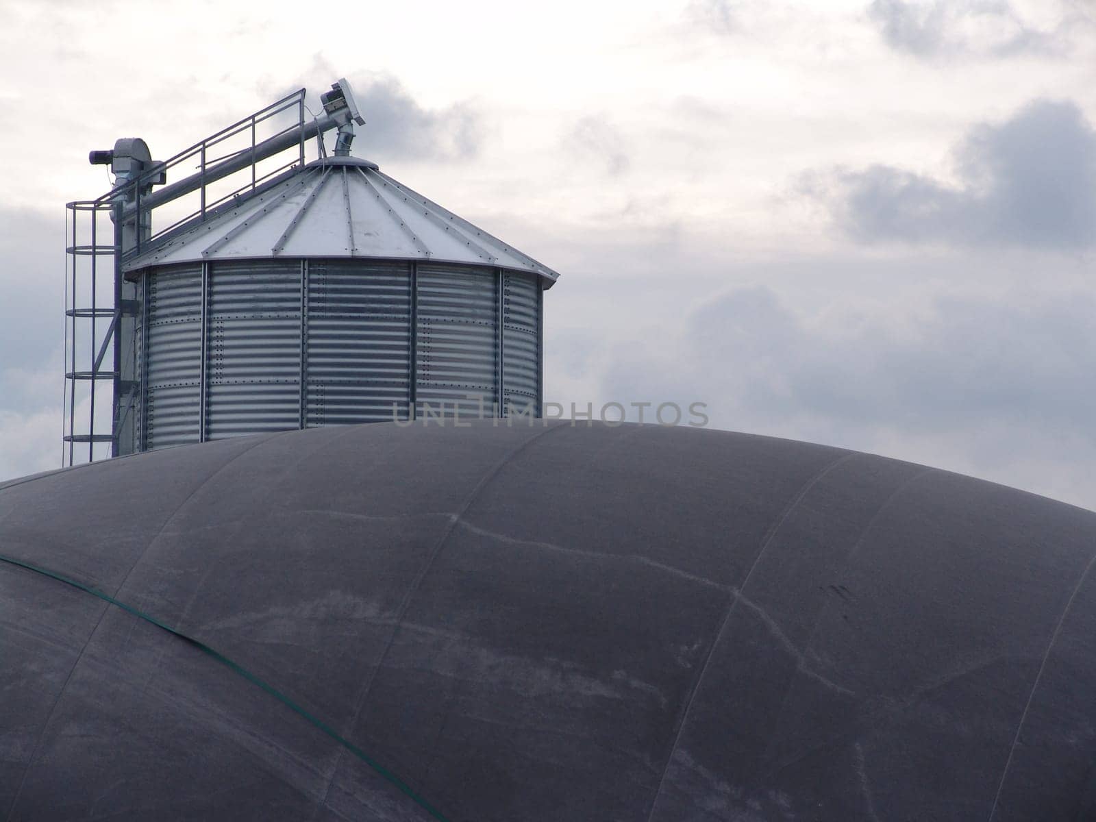 Biogas plant in Wernersreuth in the district of Tirschenreuth (Bavaria)