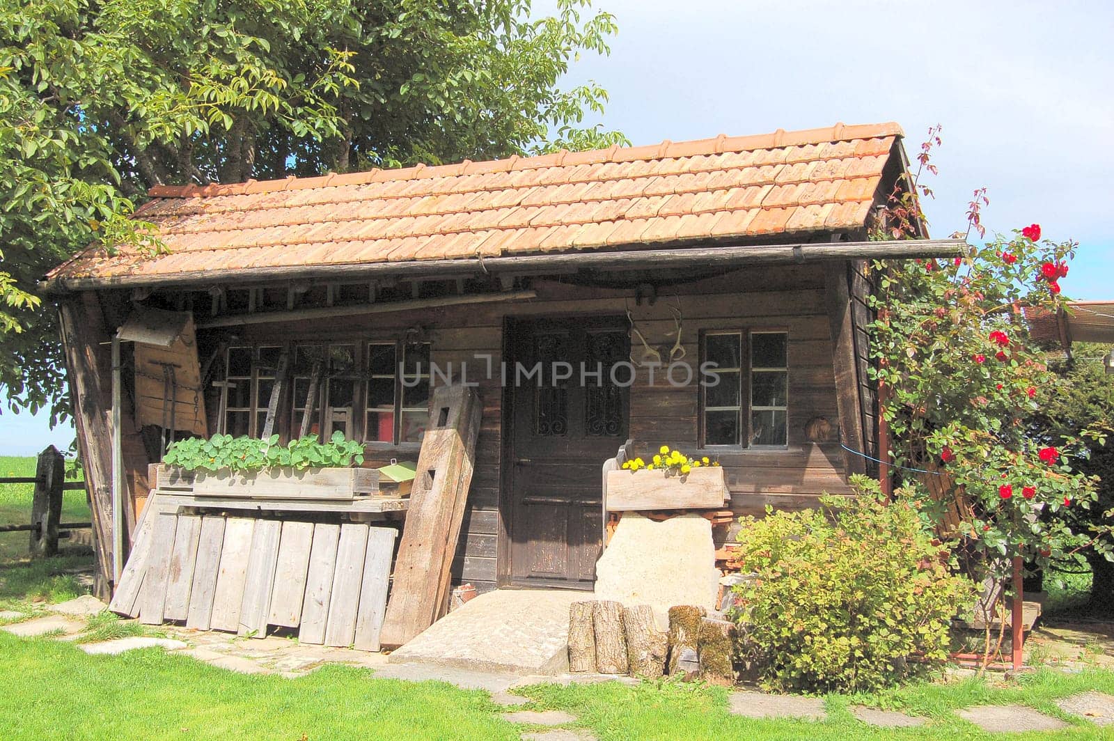 Associated tool shed