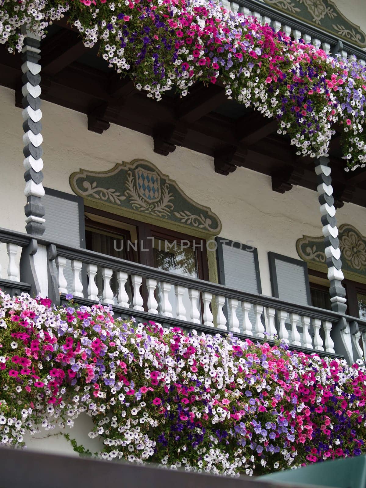 Balcony in Bavarian style