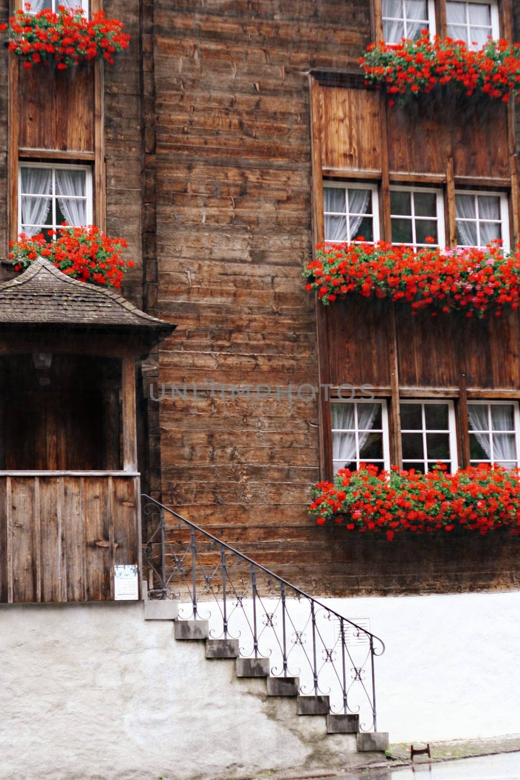 Flower façade