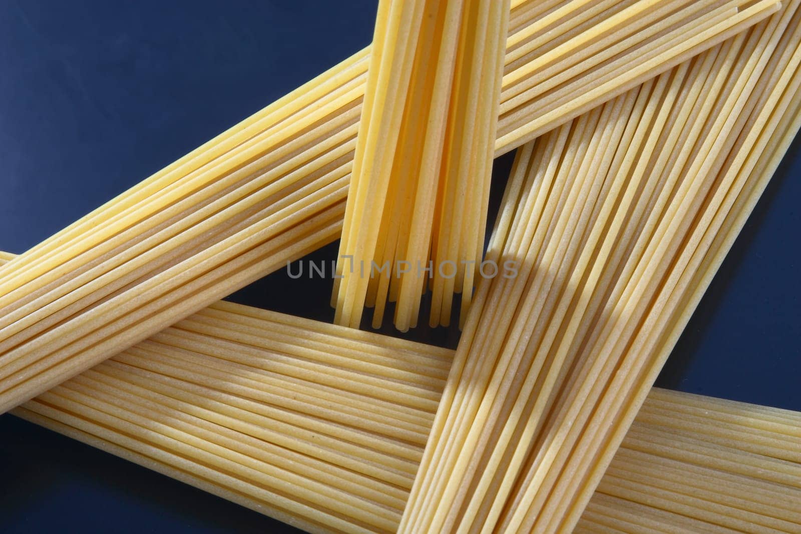 Spaghetti arranged differently