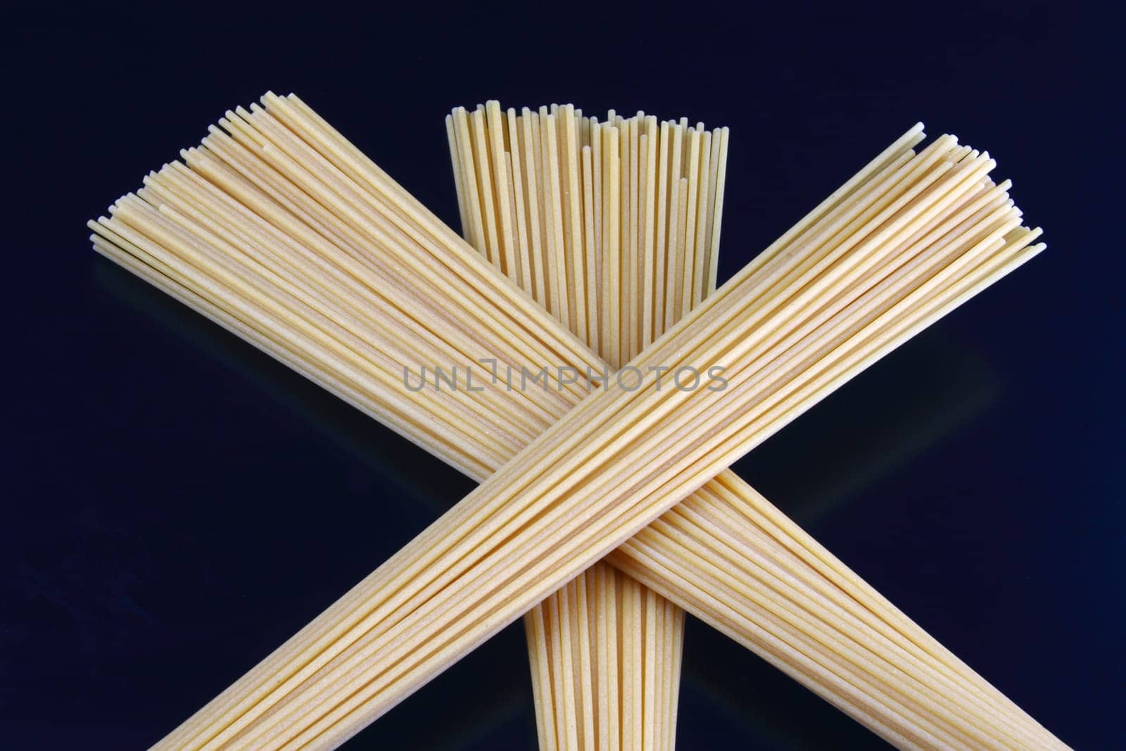 Spaghetti arranged differently