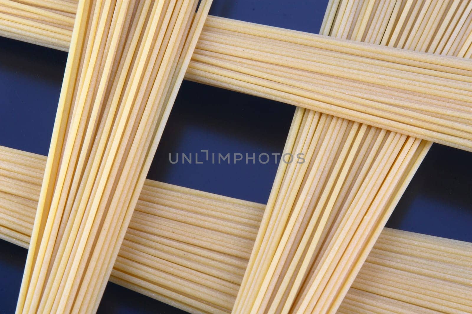 Spaghetti arranged differently