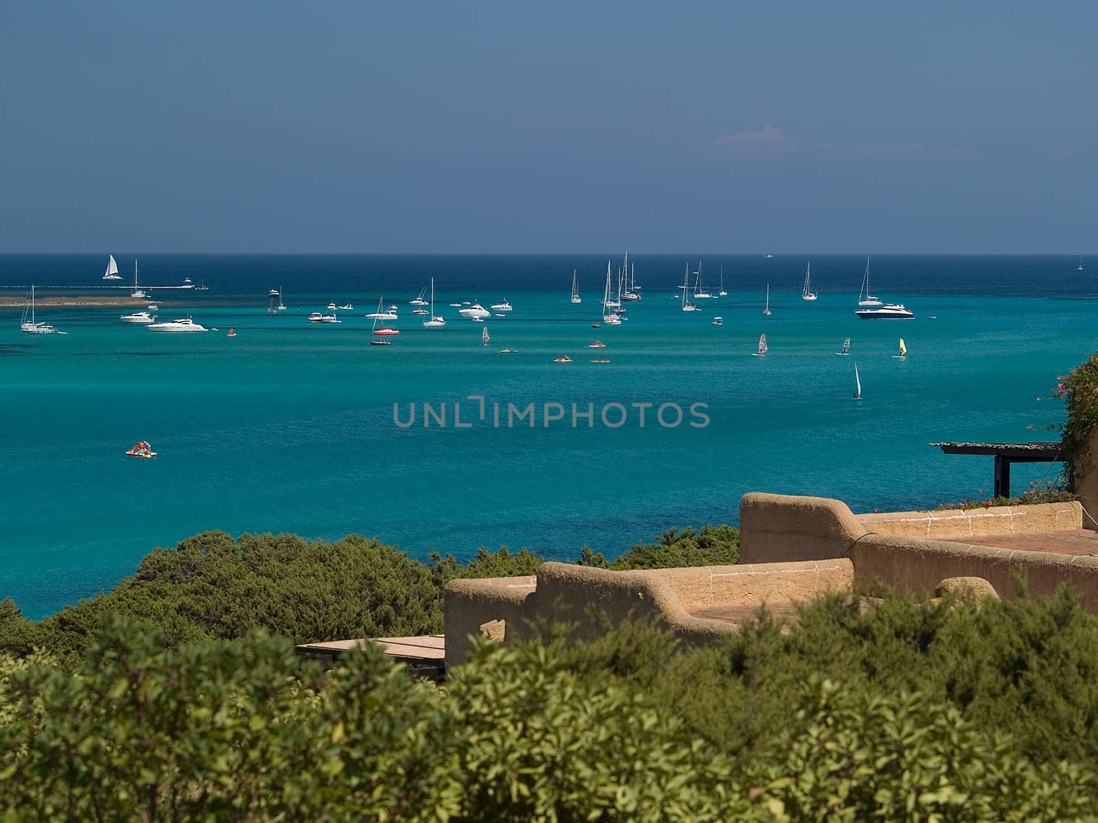 In front of the "La Pelosa"" Sardinia"