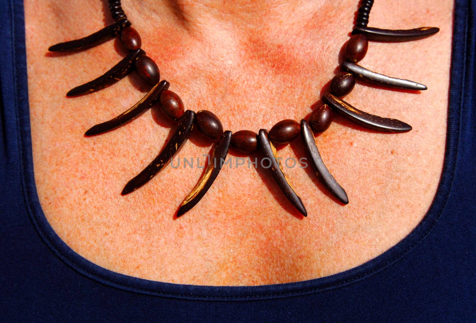 Necklace of seeds and fruits