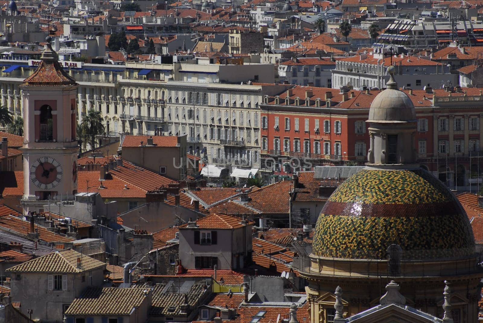 Nice's rooftops