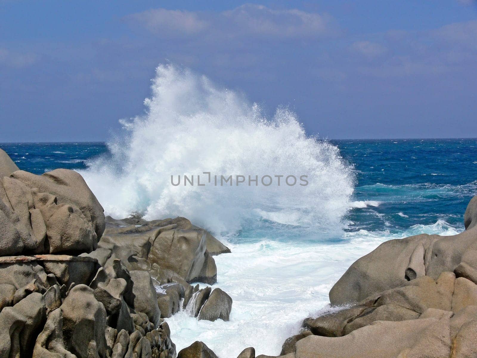 Capo Testa, bei Santa di Gallura, Welle
