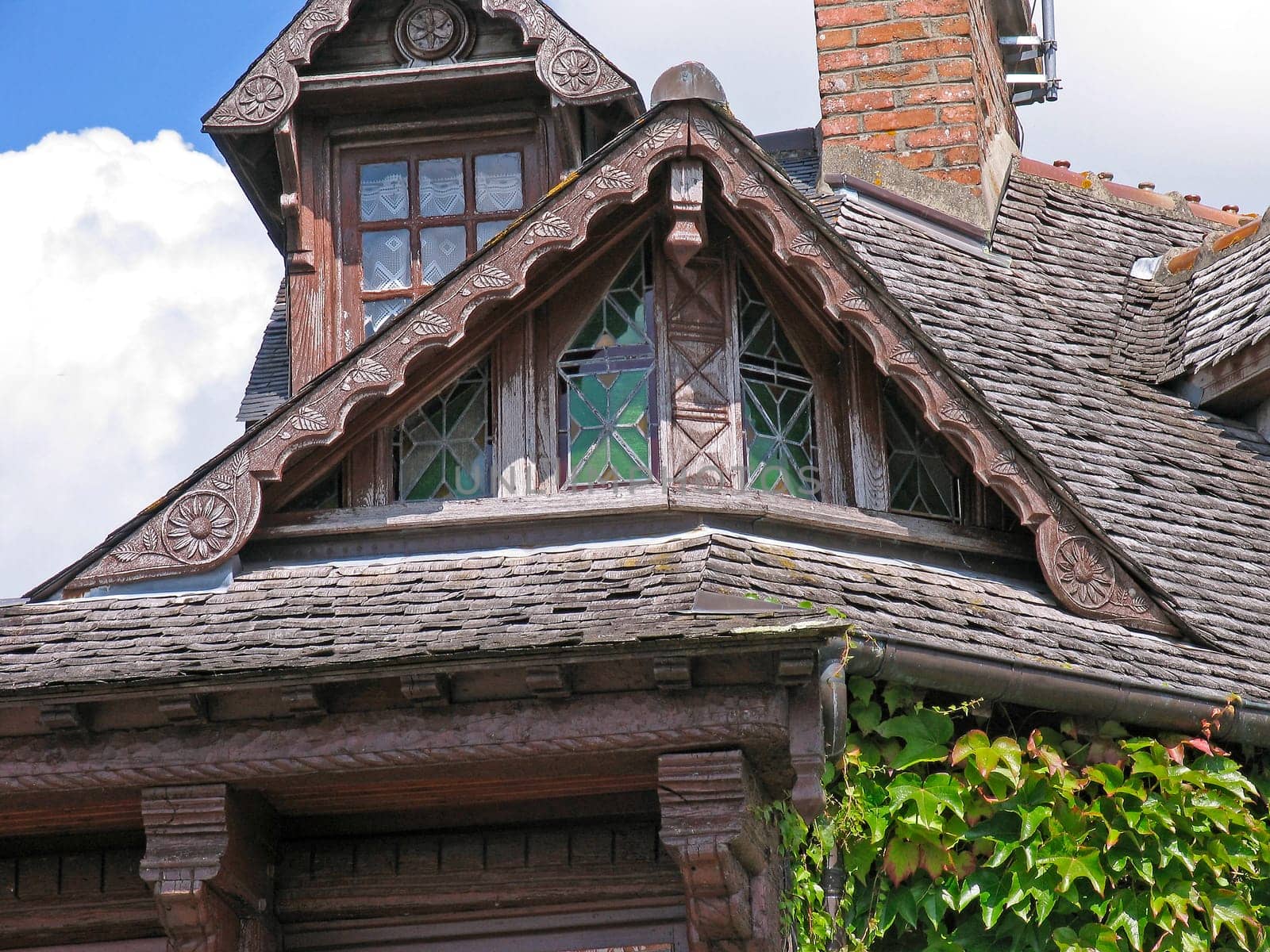 Mont-Dol,half-timbered house,Brittany
