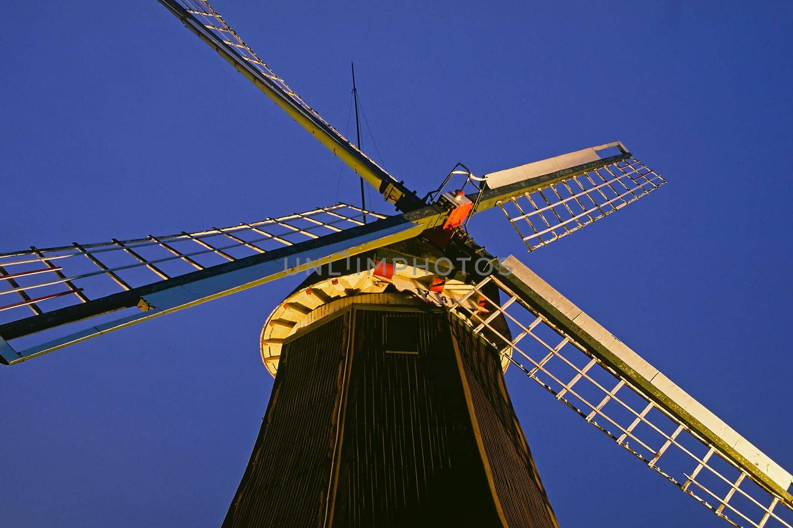 Windmill in the evening