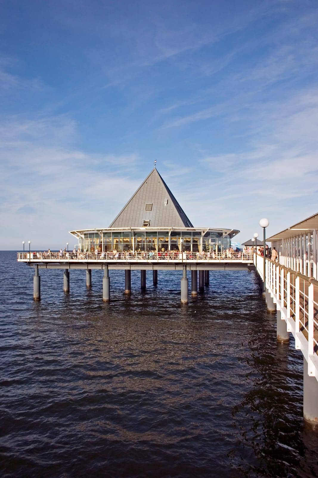 Island of Usedom,pier in Heringsdorf