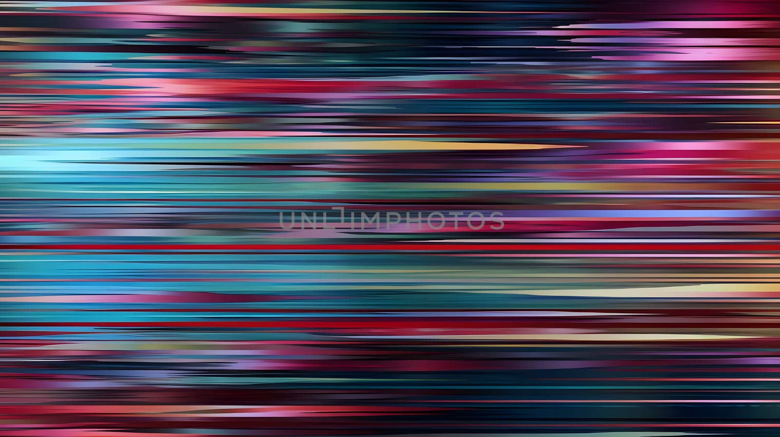 Abstract speed motion blur striped glitchy distorted background and wallpaper. Neural network generated in May 2023. Not based on any actual scene or pattern.